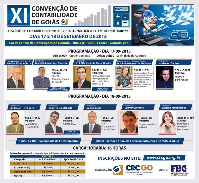 XI CONVEN&Ccedil;&Atilde;O DE CONTABILIDADED